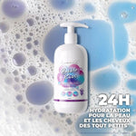 Nettoyant 2-en-1 Bébé Corps & Cheveux – Les Secrets de Loly (Bubble Kiss) – soin capillaire naturel pour cheveux ondulés, bouclés, frisés et crépus | L’Art des Boucles Suisse