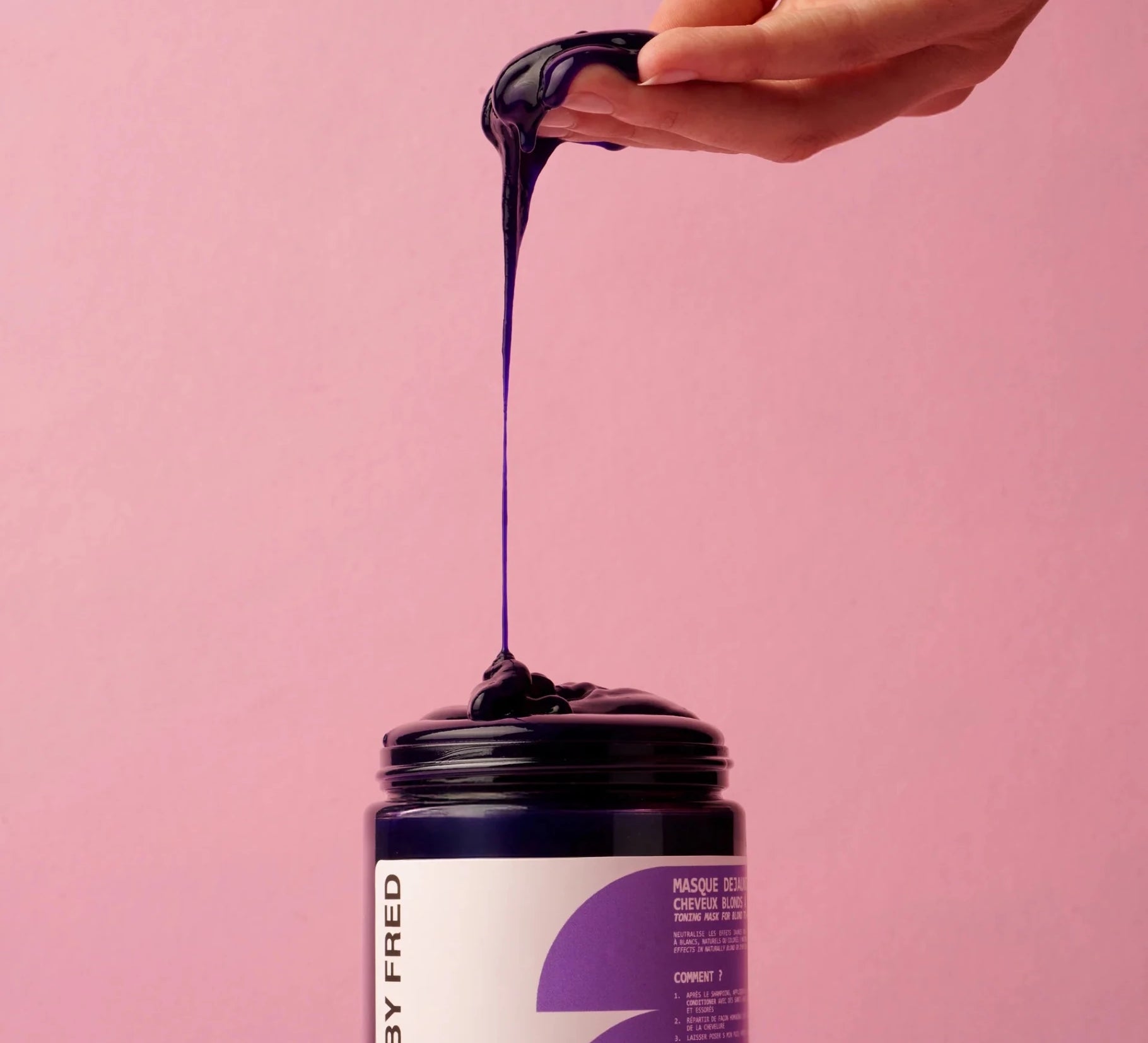 Perfect Blond Conditioner Cut By Fred – Après - Shampoing Violet Blond & Blanc – soin capillaire naturel pour cheveux ondulés, bouclés, frisés et crépus | L’Art des Boucles Suisse