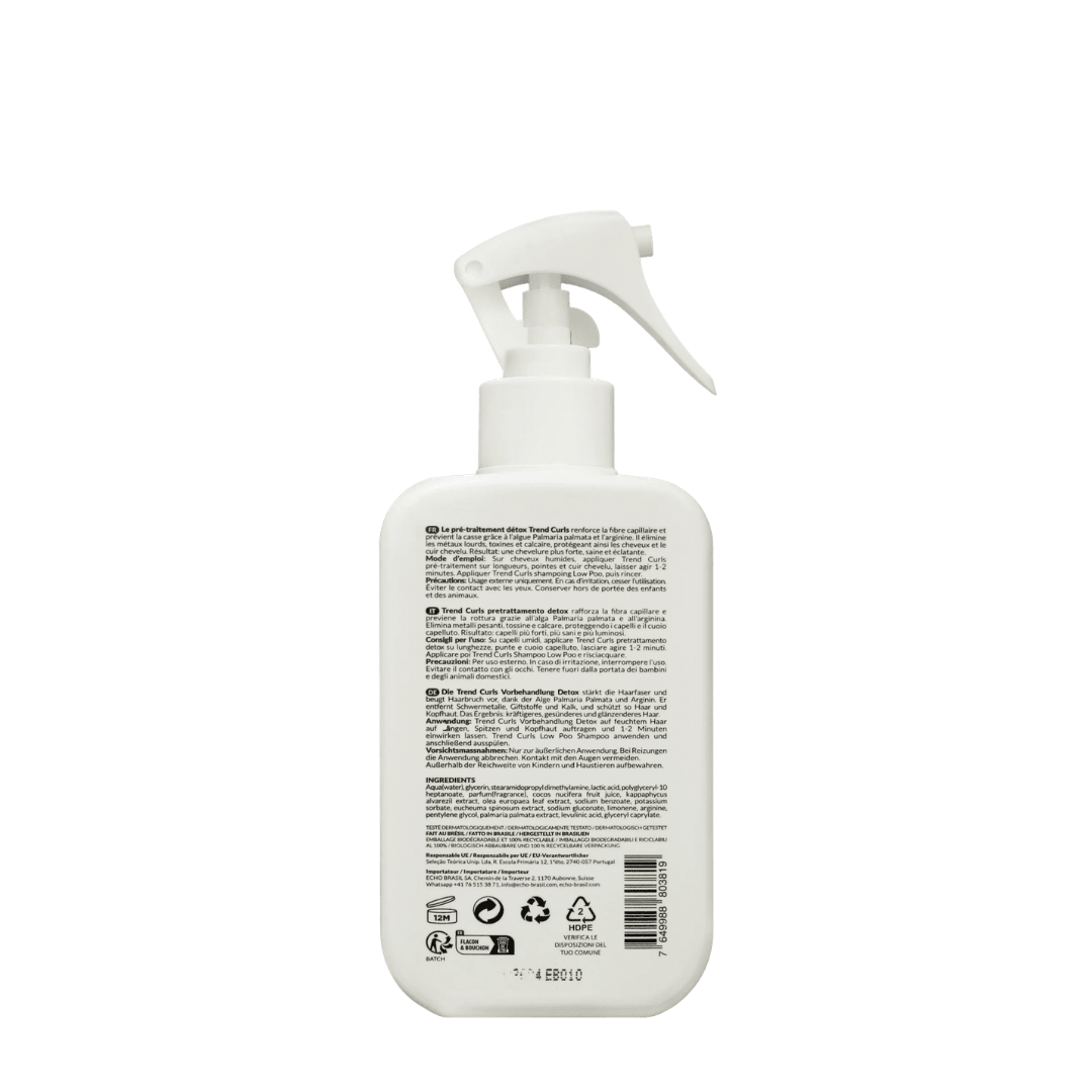 Pré - traitement Détox Cuir Chevelu – Trend Curls – soin capillaire naturel pour cheveux ondulés, bouclés, frisés et crépus | L’Art des Boucles Suisse