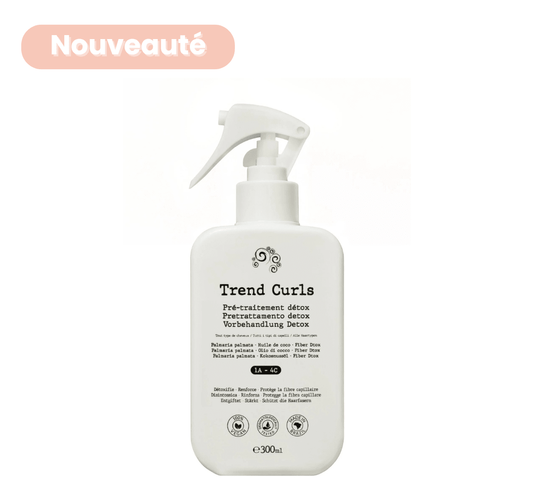Pré - traitement Détox Cuir Chevelu – Trend Curls – soin capillaire naturel pour cheveux ondulés, bouclés, frisés et crépus | L’Art des Boucles Suisse