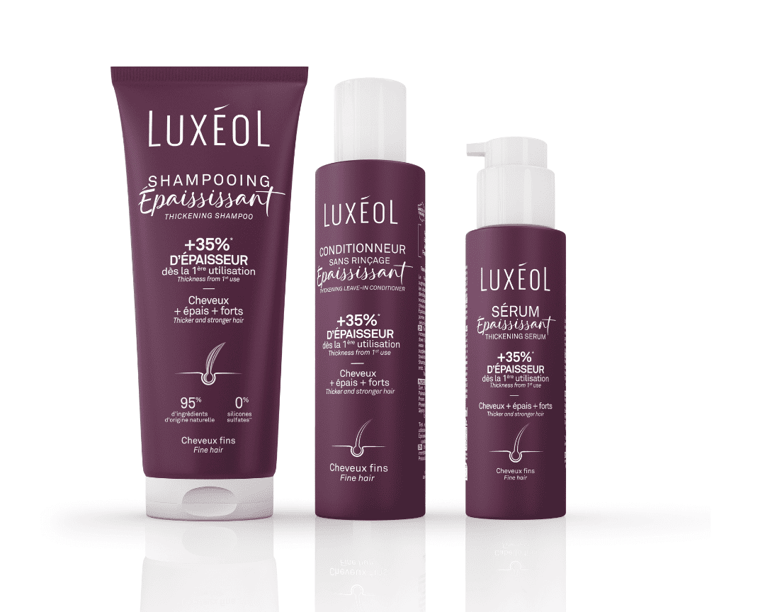 Protocole Épaississant Cheveux Fins Luxéol–soin capillaire naturel pour cheveux bouclés, frisés et crépus | L’Art des Boucles