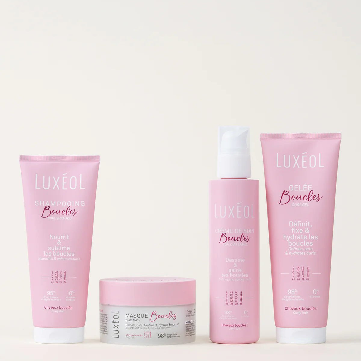 Routine Boucles Complète — Luxéol – soin cheveux bouclés | L’Art des Boucles Suisse
