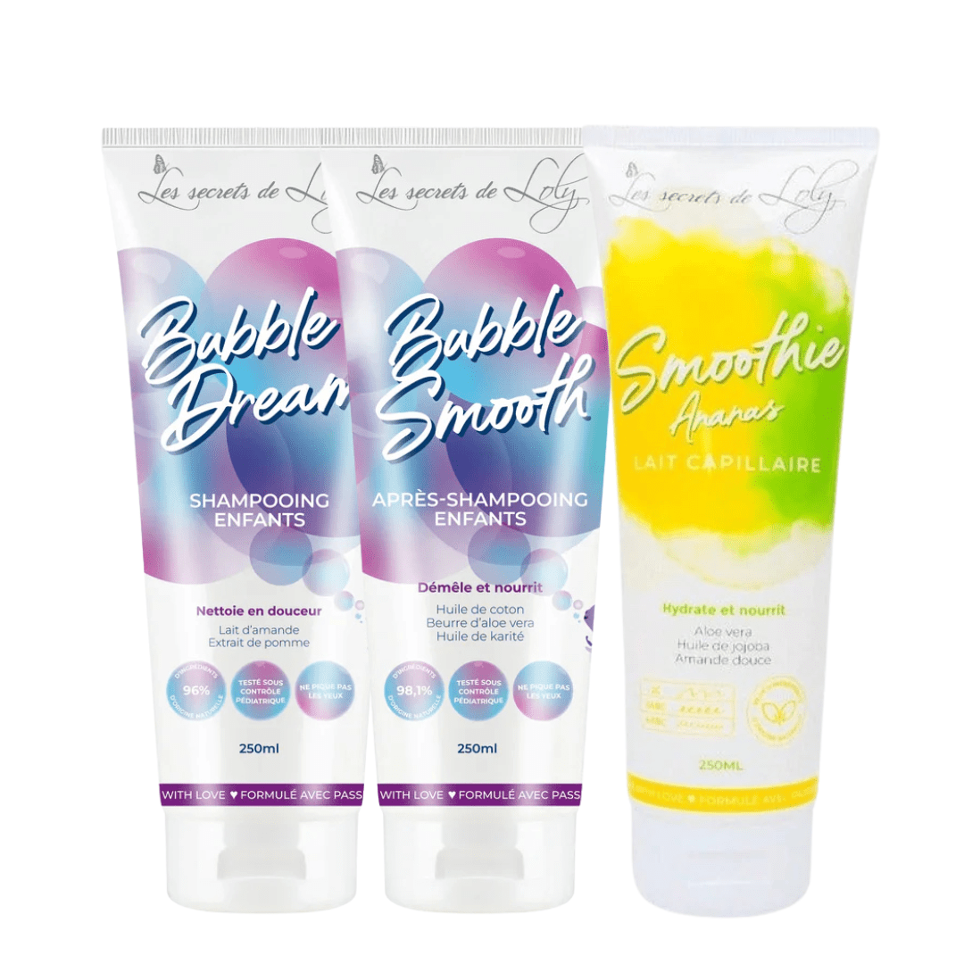 Routine Enfants Bouclés – Les Secrets de Loly – soin cheveux bouclés | L’Art des Boucles Suisse