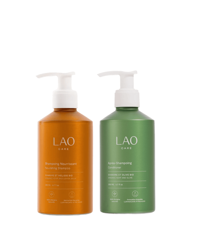 Routine Nourrissante & Apaisante LAO Care – soin hydratant cheveux bouclés