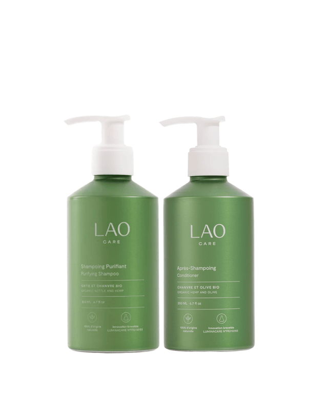 Routine Purifiante & Légère LAO Care – soin capillaire naturel pour cheveux ondulés, bouclés et frisésSuisse