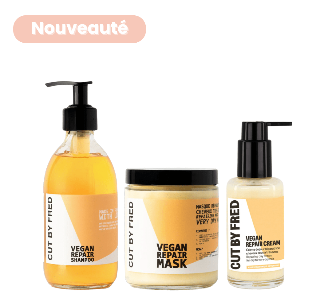 Routine Réparation & Nutrition Intense | Cheveux Abîmés – soin capillaire naturel pour cheveux ondulés, bouclés, frisés et crépus | L’Art des Boucles Suisse