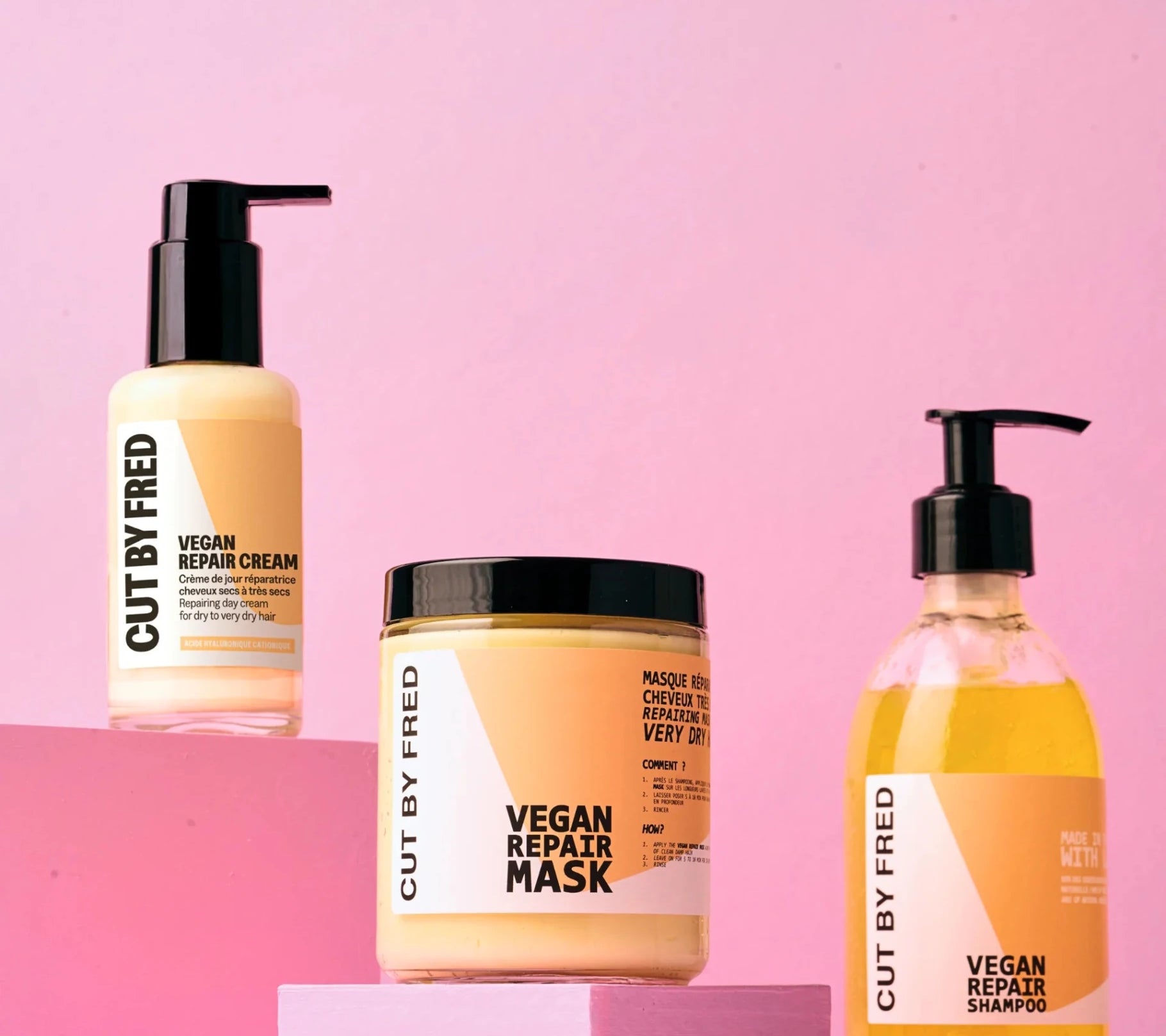 Routine Réparation & Nutrition Intense | Cheveux Abîmés – soin capillaire naturel pour cheveux ondulés, bouclés, frisés et crépus | L’Art des Boucles Suisse