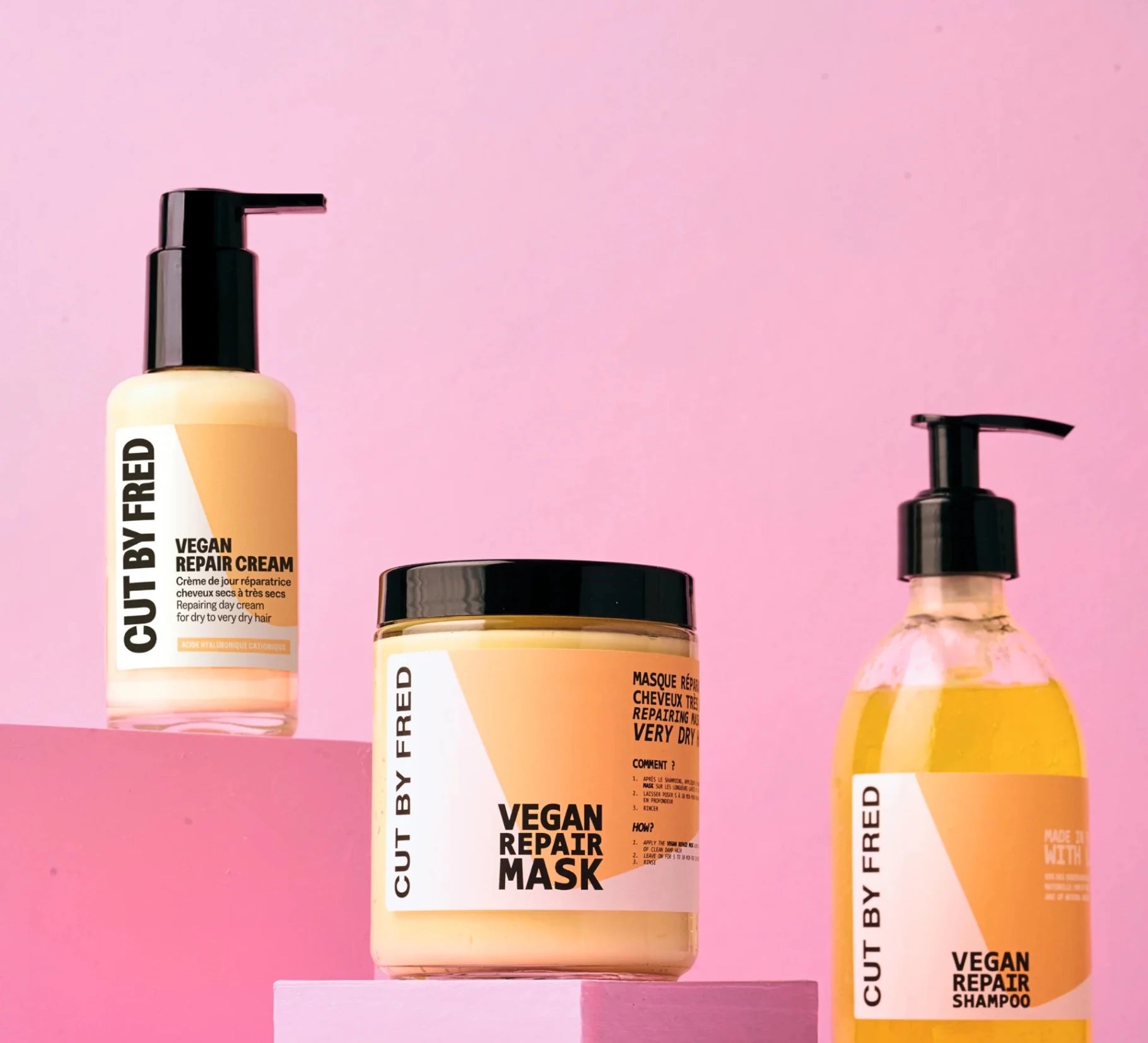 Routine Réparation & Nutrition Intense | Cheveux Abîmés – soin capillaire naturel pour cheveux ondulés, bouclés, frisés et crépus | L’Art des Boucles Suisse