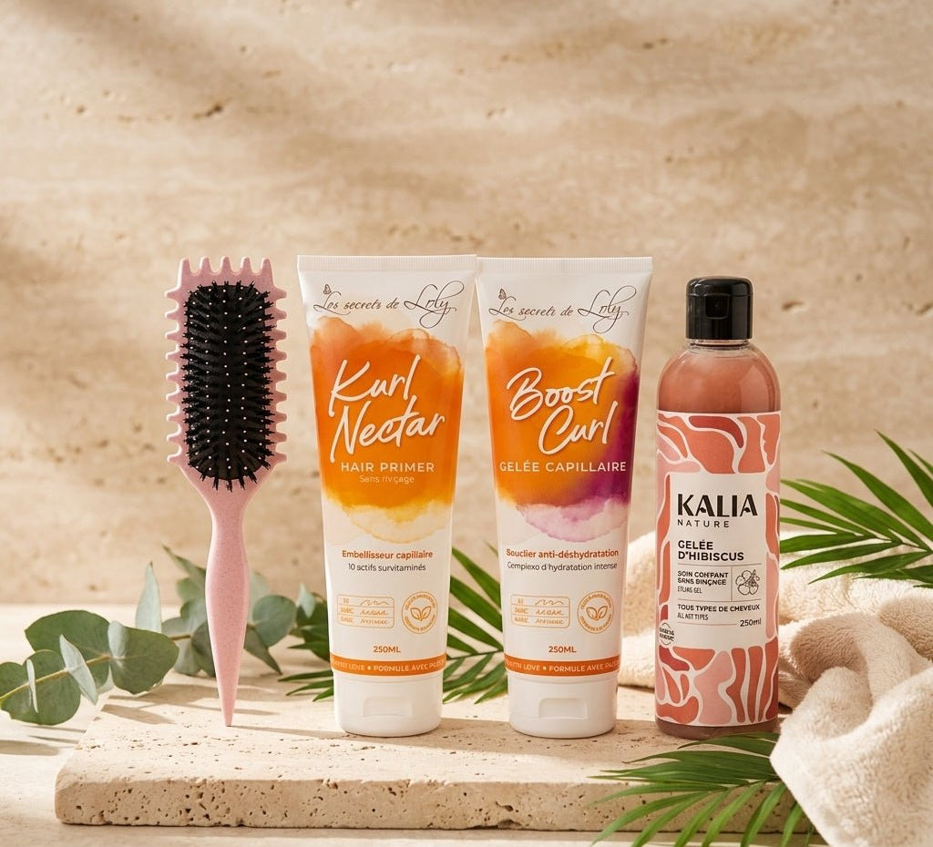 Routine Signature Définition – Boucles Définies, Sans Frisottis & Longue Tenue – soin capillaire naturel pour cheveux ondulés, bouclés, frisés et crépus | L’Art des Boucles Suisse