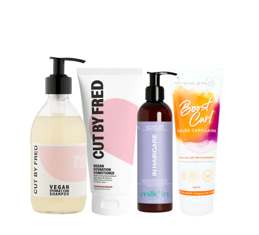 Routine Signature – Hydratation Intense – soin capillaire naturel pour cheveux ondulés, bouclés, frisés et crépus | L’Art des Boucles Suisse