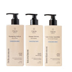 Routine capillaire Trois For All – hydratation et définition cheveux bouclés, frisés et ondulés | L’Art des Boucles Suisse