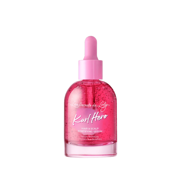 Sérum Anti-Chute Kurl Hero Les Secrets de Loly – soin naturel fortifiant pour cheveux bouclés, frisés et crépus