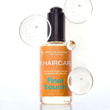 Sérum Anti-Frisottis Final Touch – In Haircare (50 ml) – soin capillaire naturel pour cheveux ondulés, bouclés, frisés et crépus | L’Art des Boucles Suisse
