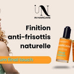 Sérum Anti-Frisottis Final Touch – In Haircare (50 ml) – soin capillaire naturel pour cheveux ondulés, bouclés, frisés et crépus | L’Art des Boucles Suisse