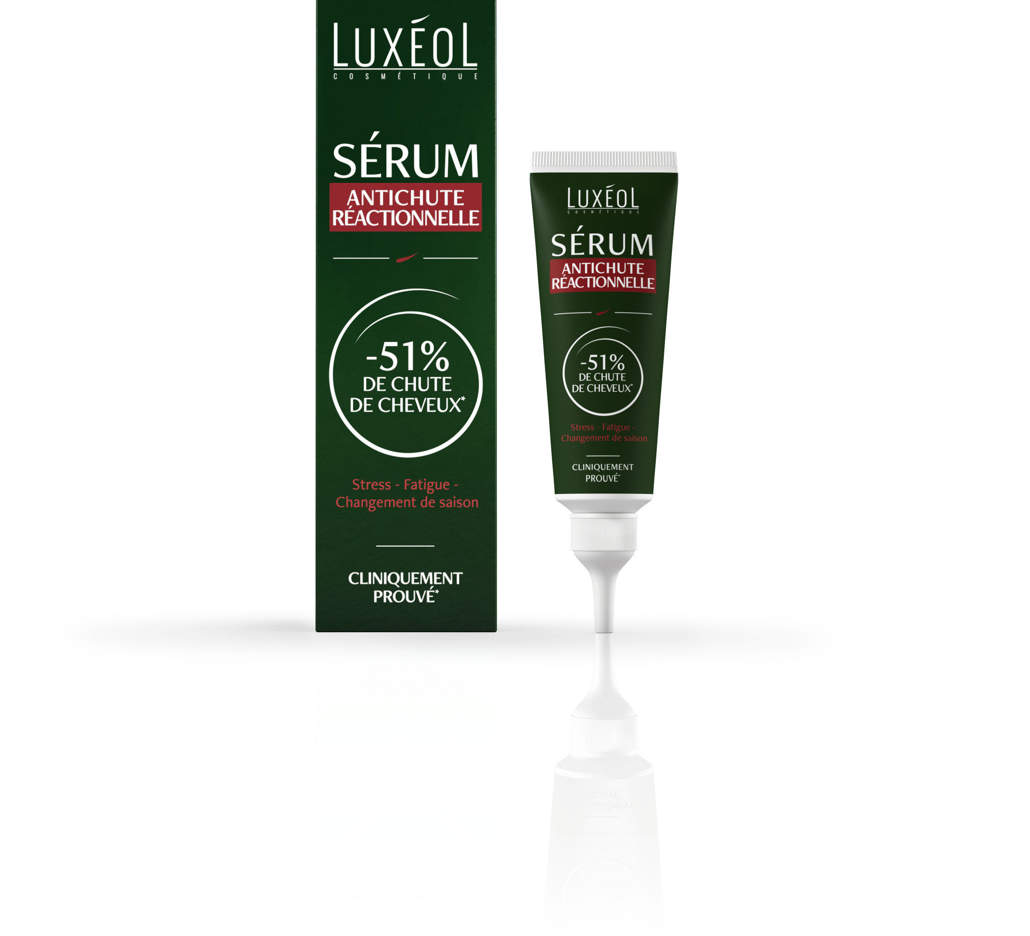 Sérum Antichute Réactionnelle Luxéol – soin naturel fortifiant cheveux bouclés, frisés, crépus | Suisse