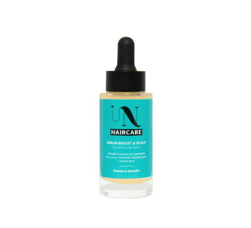 Sérum croissance cheveux Boost & Scalp – fortifiant cuir chevelu et boucles