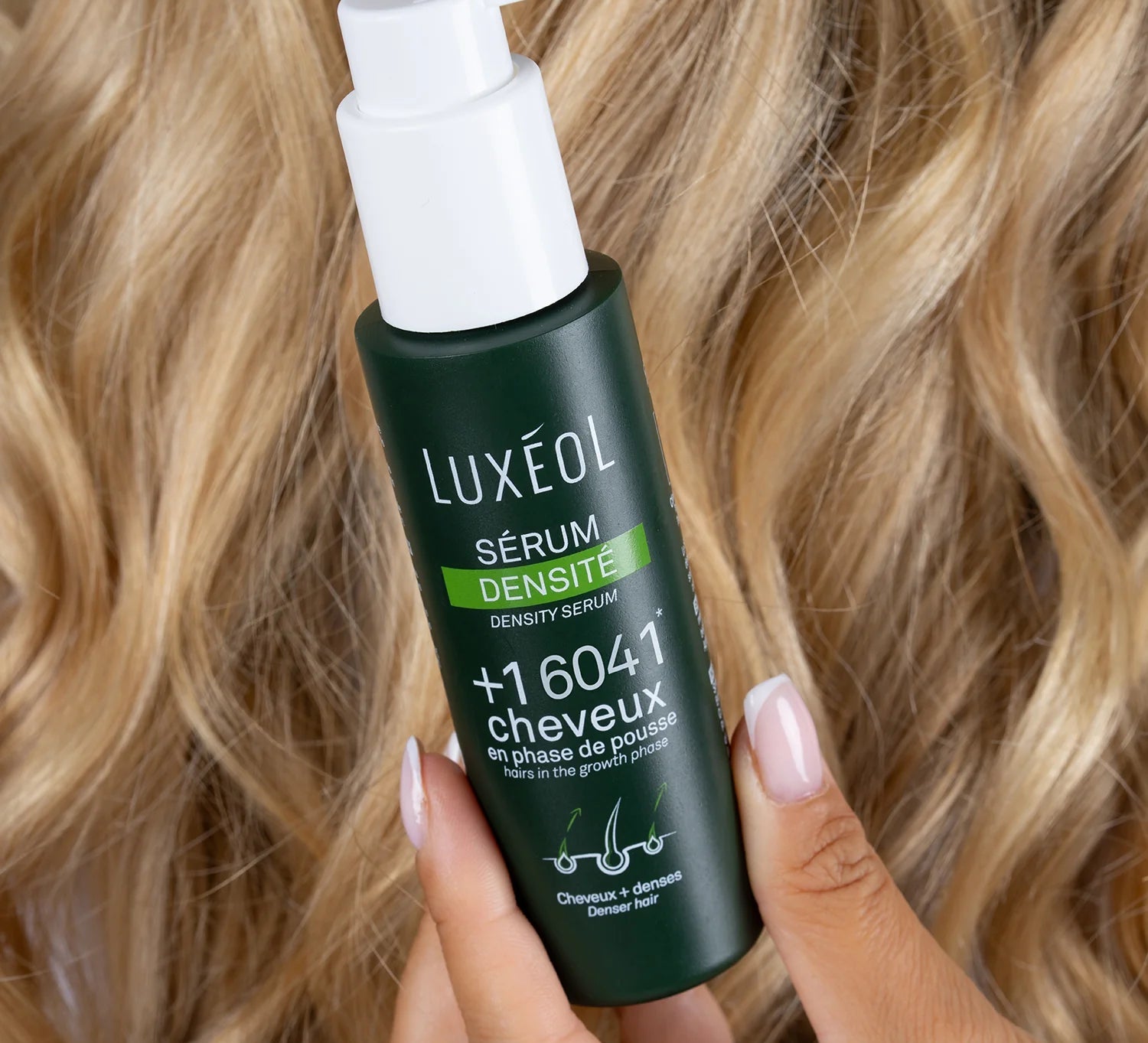 Sérum densité Luxéol pousse cheveux anti-casse soin cheveux