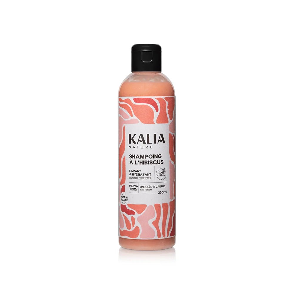 Shampoing à l’Hibiscus Kalia Nature - Hydratant et Brillance Cheveux Bouclés