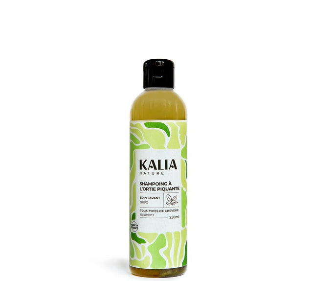 Shampoing naturel Kalia Nature à l’ortie – soin cuir chevelu sensible & antipelliculaire