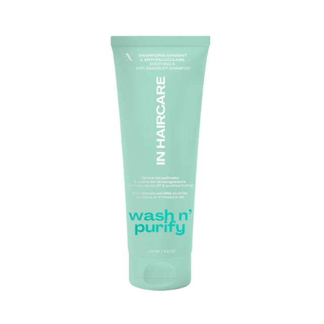 In Haircare Wash N’ Purify – shampoing cuir chevelu sensible