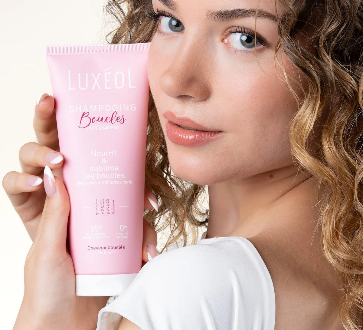 Shampoing Hydratant Boucles Luxéol – soin définition cheveux bouclés, frisés, crépus | L’Art des Boucles Suisse