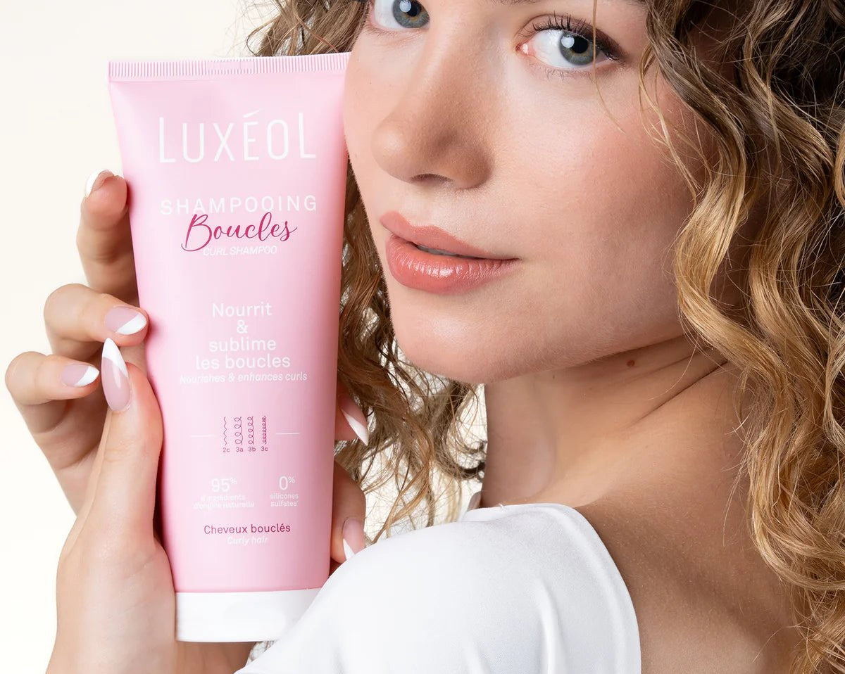 Shampoing Hydratant Boucles Luxéol – soin définition cheveux bouclés, frisés, crépus | L’Art des Boucles Suisse