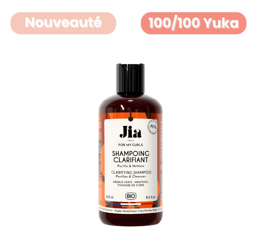 Shampoing Clarifiant For My Curls Jia Paris – soin nettoyant naturel cheveux bouclés, ondulés, frisés, crépus Suisse