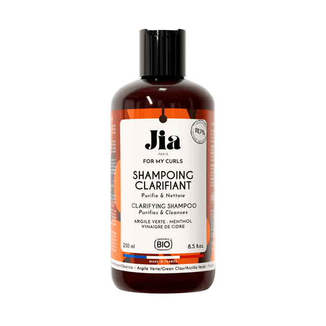 Shampoing Clarifiant – For My Curls | Jia Paris – soin capillaire naturel pour cheveux ondulés, bouclés, frisés et crépus | L’Art des Boucles Suisse