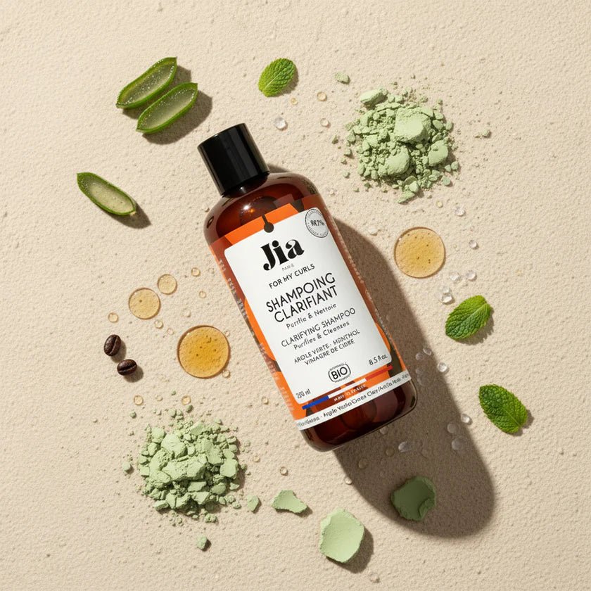 Shampoing Clarifiant – For My Curls | Jia Paris – soin capillaire naturel pour cheveux ondulés, bouclés, frisés et crépus | L’Art des Boucles Suisse