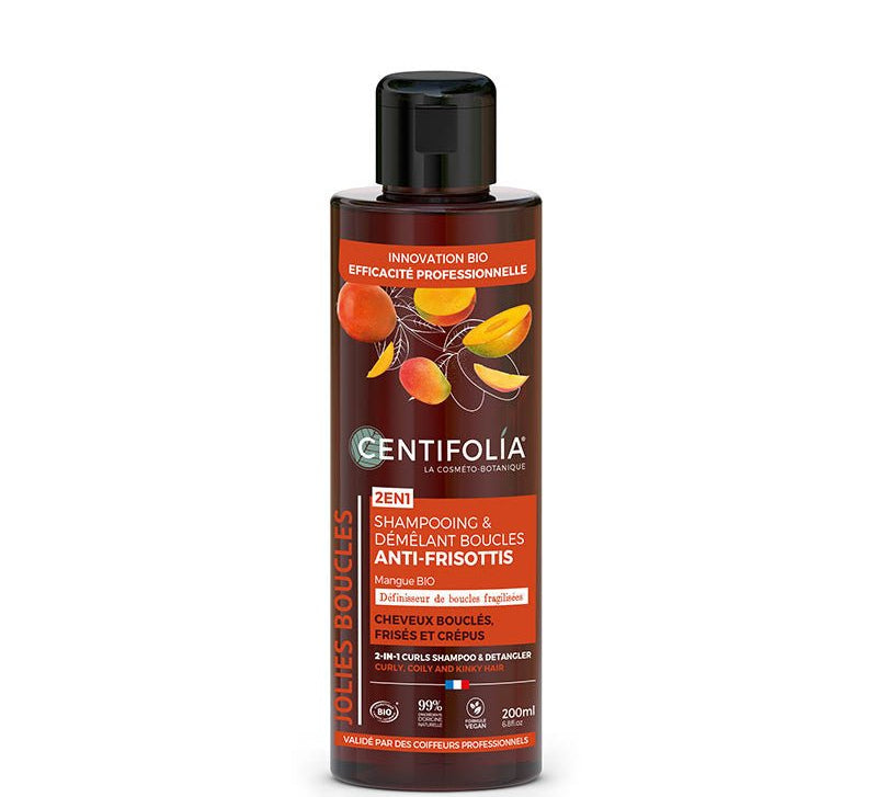 Centifolia Shampoing & Démêlant Boucles 2en1 – bio et naturel