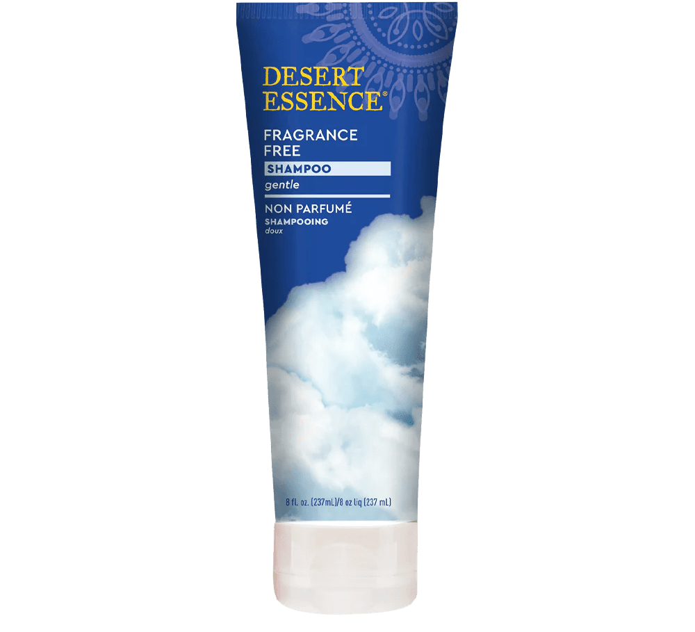 Shampoing Desert Essence sans parfum – hydratation et douceur pour cheveux bouclés et crépus