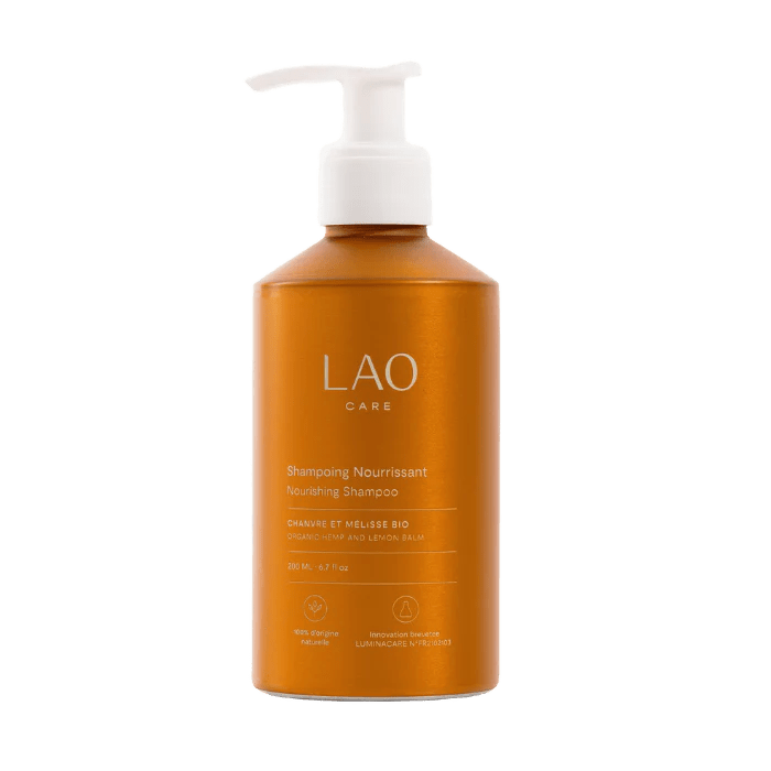 Shampoing Nourrissant au Chanvre – LAO Care – soin cheveux bouclés | L’Art des Boucles Suisse