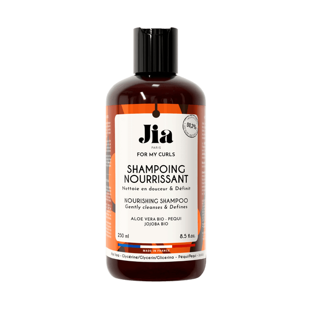 Shampoing Nourrissant For My Curls | Jia Paris – soin capillaire naturel pour cheveux ondulés, bouclés, frisés et crépus | L’Art des Boucles Suisse