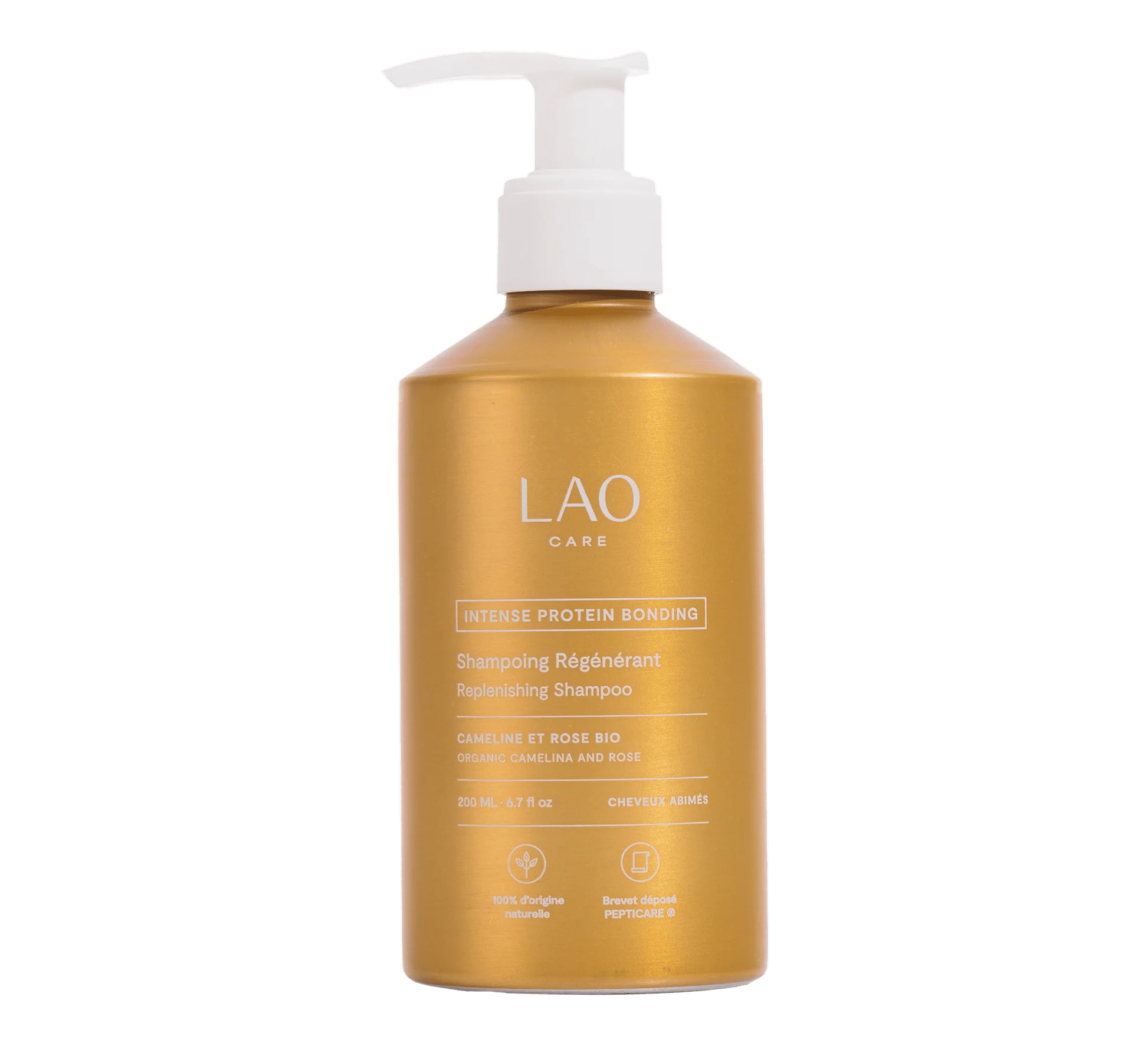 Shampoing Régénérant LAO Care – soin naturel réparateur pour cheveux bouclés, frisés et secs