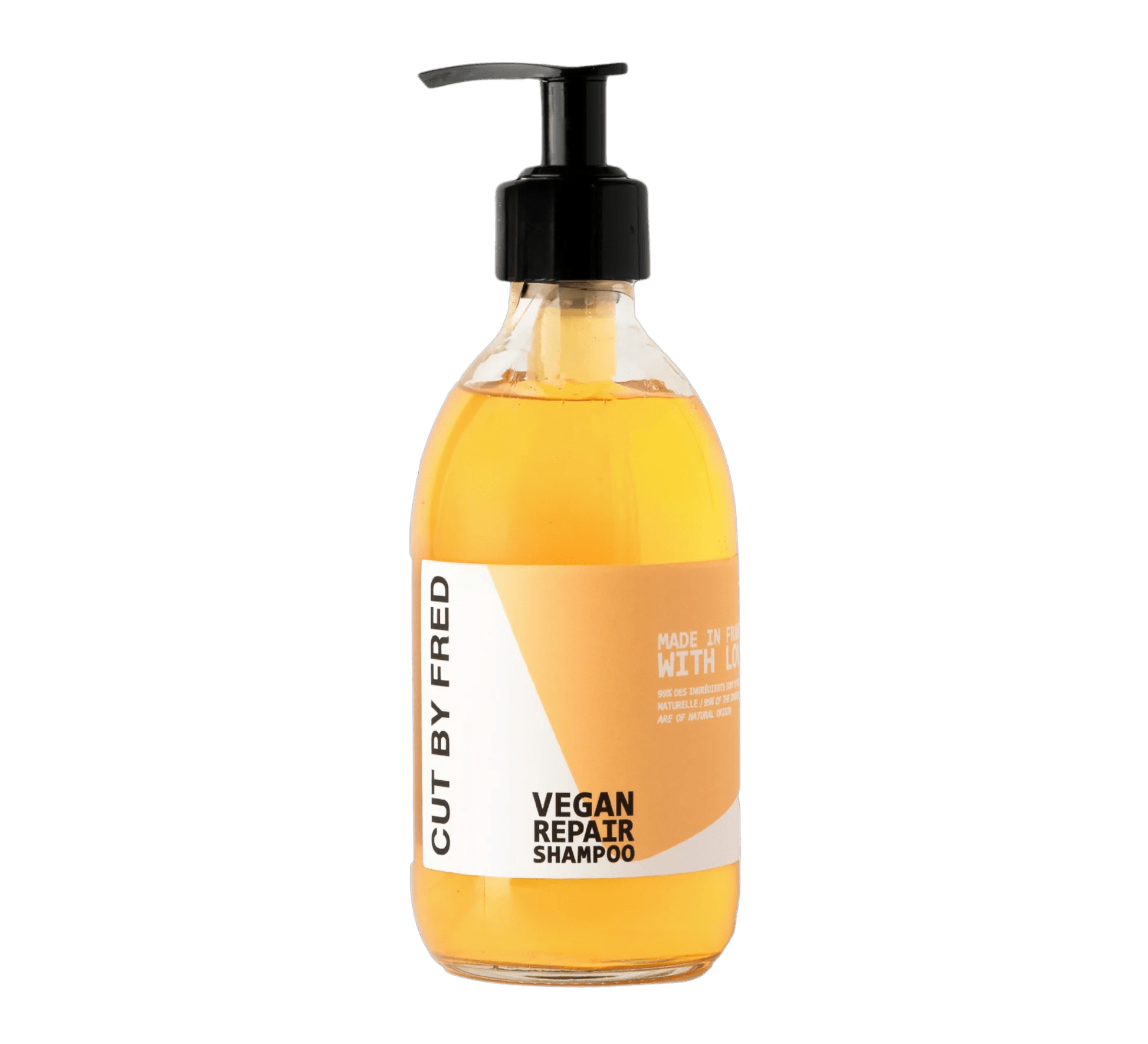 Shampoing Réparateur Vegan – Cheveux Bouclés Secs & Abîmés | Cut By Fred – soin capillaire naturel pour cheveux ondulés, bouclés, frisés et crépus | L’Art des Boucles Suisse