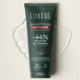 Application Shampoing Antichute Cheveux Fins Luxéol – soin volume et force cheveux fins bouclés, frisés, crépus