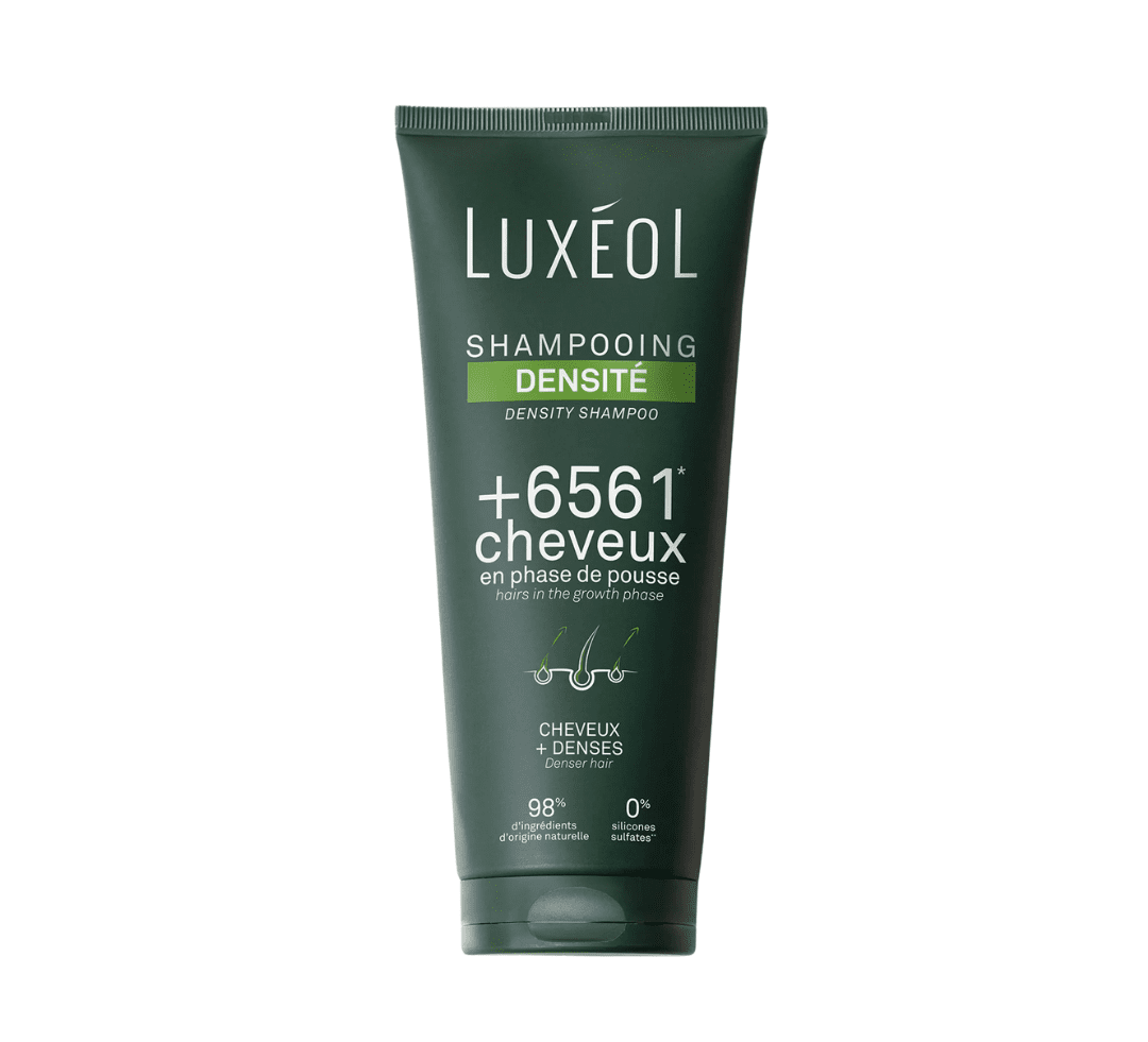 Shampooing densité Luxéol pousse cheveux volume anti-casse