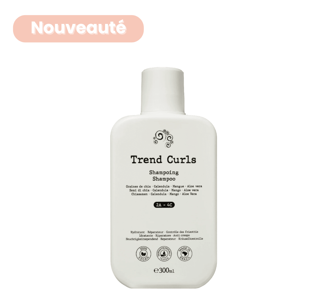 Shampooing Hydratant Cheveux Bouclés – Trend Curls – soin capillaire naturel pour cheveux ondulés, bouclés, frisés et crépus | L’Art des Boucles Suisse
