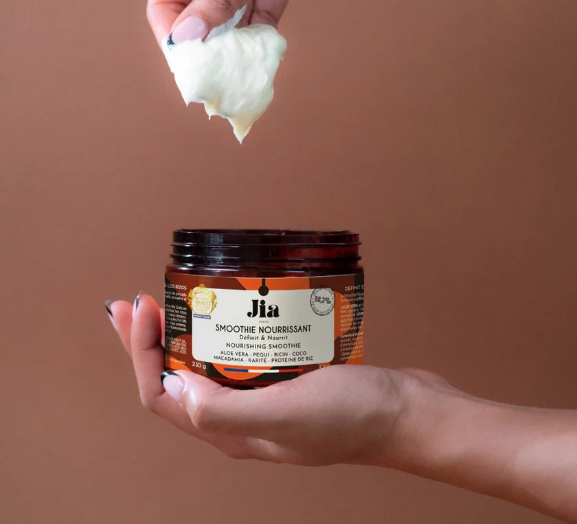 Smoothie Nourrissant For My Curls Jia Paris – soin naturel cheveux bouclés, frisés, crépus, ondulés Suisse