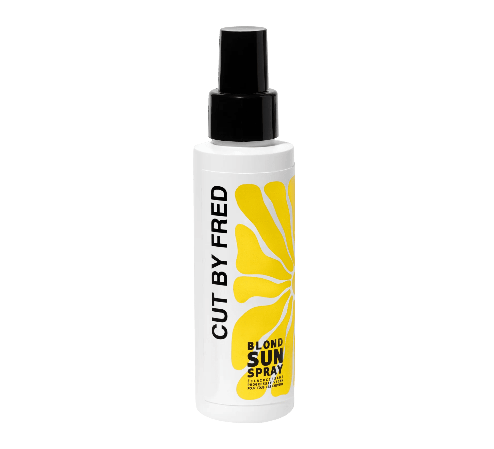 Spray Éclaircissant Blond Sun – Reflets Soleil Naturels | Cut By Fred – soin capillaire naturel pour cheveux ondulés, bouclés, frisés et crépus | L’Art des Boucles Suisse