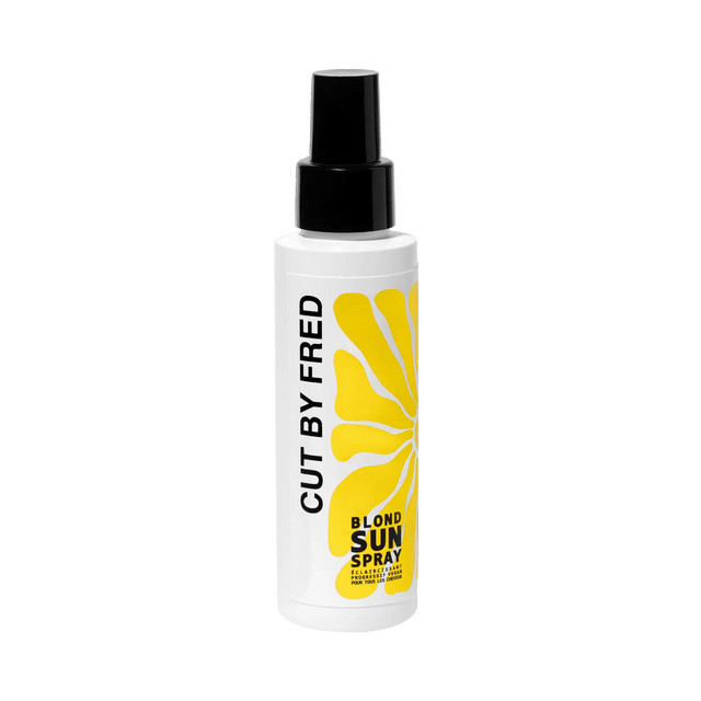 Spray Éclaircissant Blond Sun – Reflets Soleil Naturels | Cut By Fred – soin capillaire naturel pour cheveux ondulés, bouclés, frisés et crépus | L’Art des Boucles Suisse