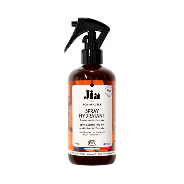 Spray Hydratant For My Curls – Jia Paris – soin capillaire naturel pour cheveux ondulés, bouclés, frisés et crépus | L’Art des Boucles Suisse