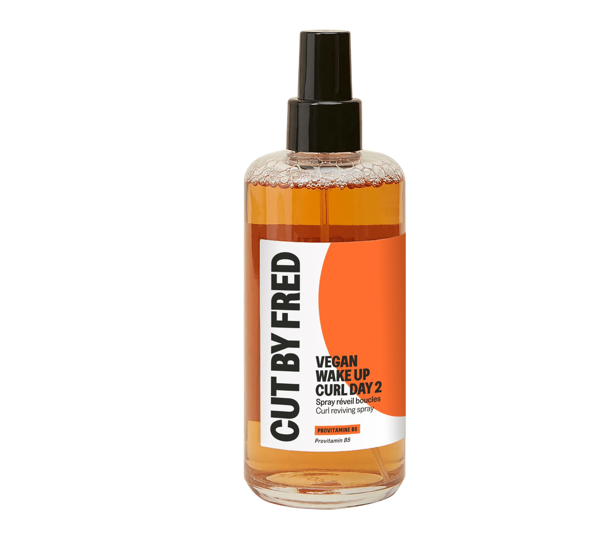 Spray Vegan Wake Up Curl Day 2 – Cut By Fred – soin capillaire naturel pour cheveux ondulés, bouclés, frisés et crépus | L’Art des Boucles Suisse