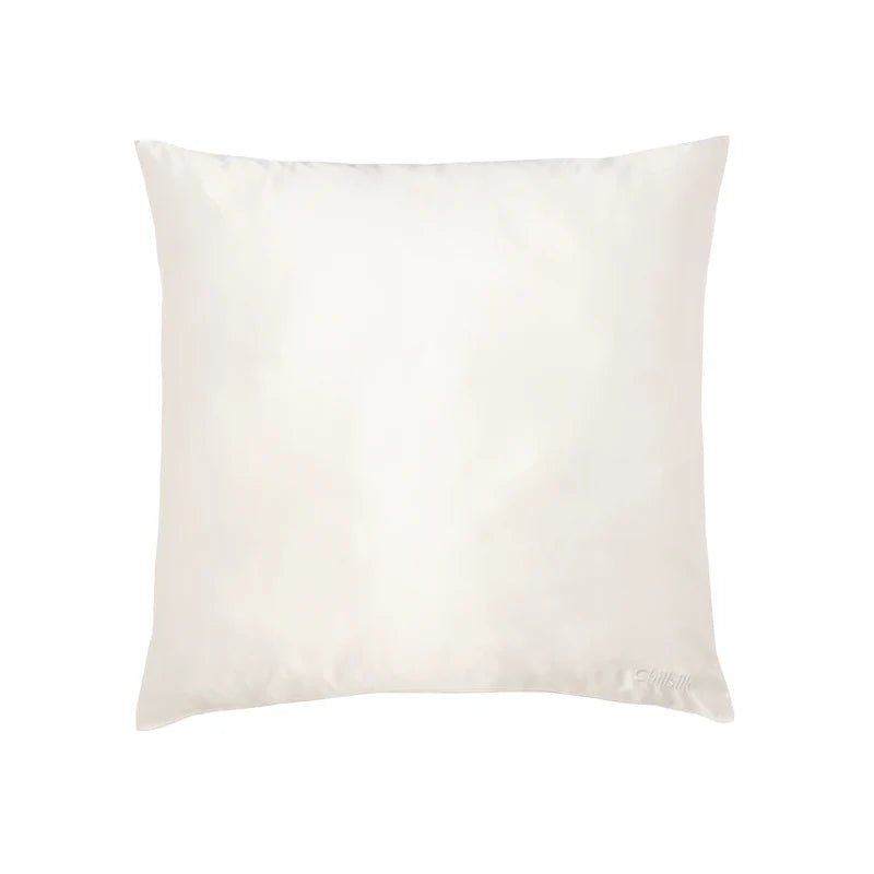 Taie d'oreiller 100% soie Blanc – soin cheveux bouclés | L’Art des Boucles Suisse