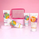 Routine voyage Loly pour cheveux ondulés, trousse capillaire boucles nourries et définies, soins naturels Suisse