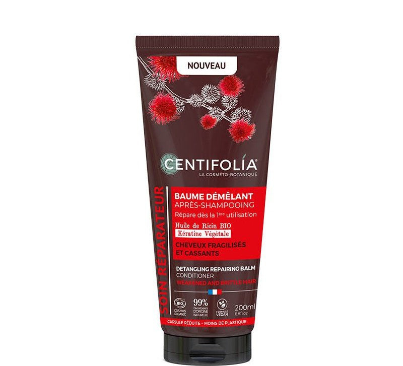 Baume démêlant réparateur Centifolia – soin cheveux abîmés et fragiles