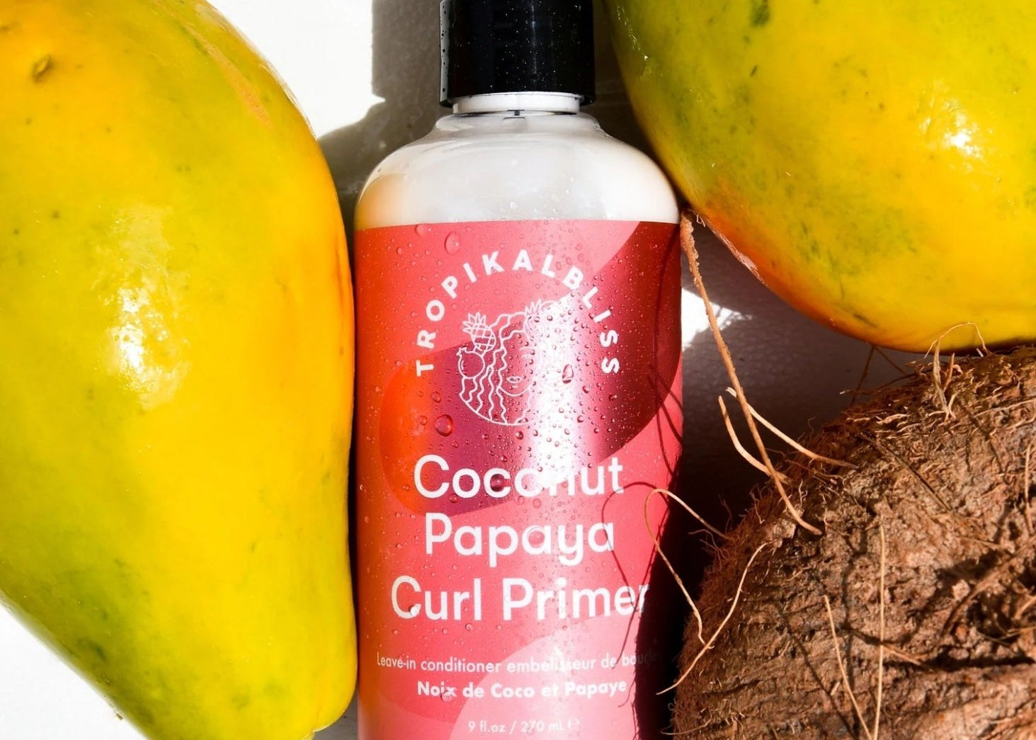 Curl Primer Coconut Papaya – définition et nutrition cheveux bouclés