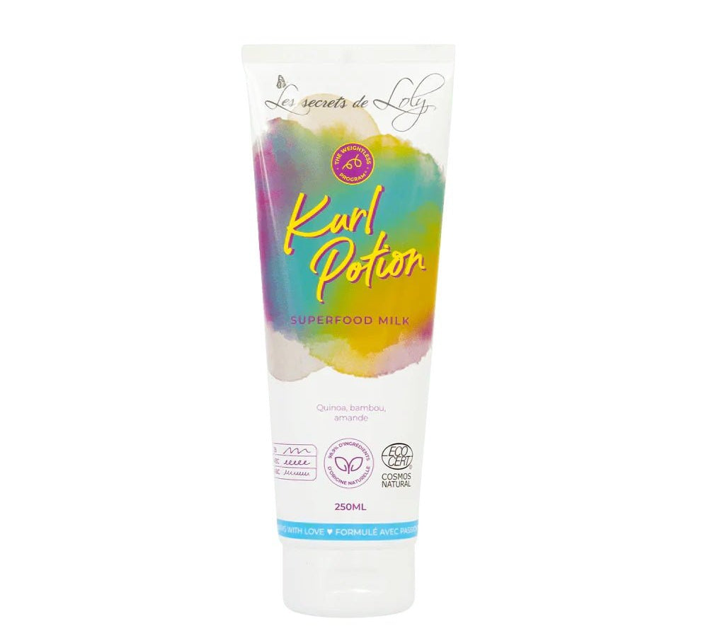 Crème coiffante Kurl Potion Les Secrets de Loly – soin cheveux bouclés
