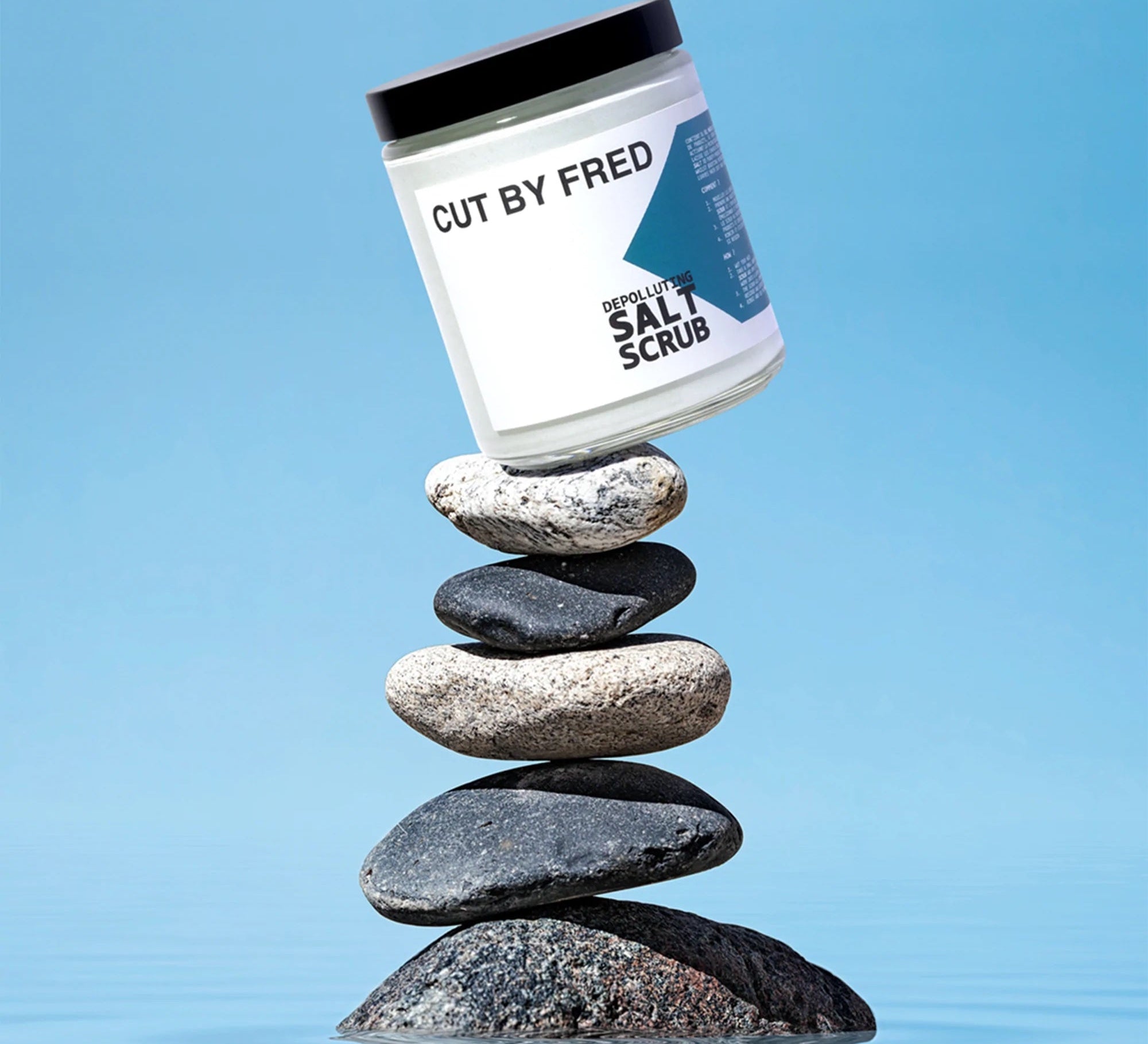 Soin exfoliant cuir chevelu au sel marin – Cut By Fred