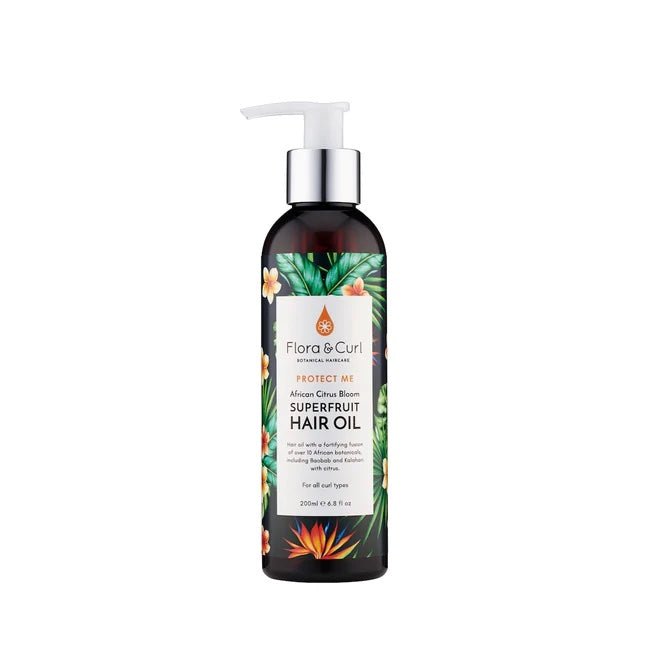 Huile African Citrus Superfruit – Nutrition & Éclat Cheveux – soin capillaire naturel pour cheveux ondulés, bouclés, frisés et crépus | L’Art des Boucles Suisse